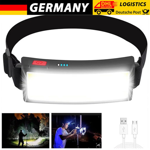 Cob led kopflampe - cob,