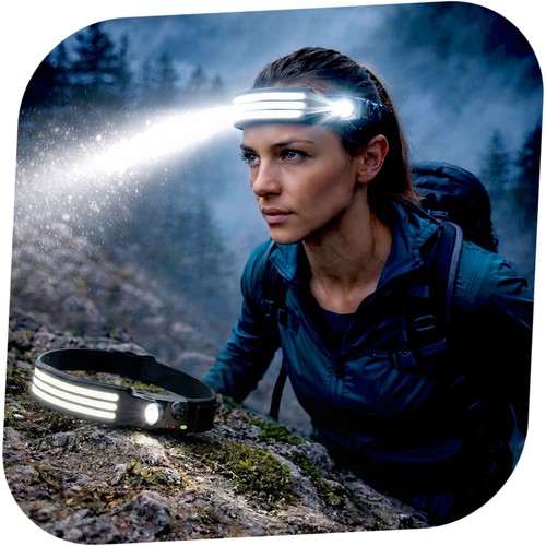Led stirnlampe kopf lampe - stirnlampe,, kopf-lampe
