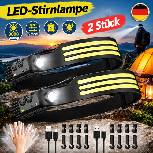Led stirnlampe super hell - stirnlampe,