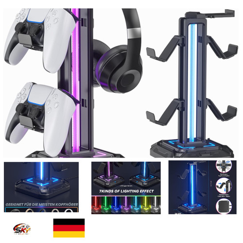 Gaming kopfhörerständer led - gaming,