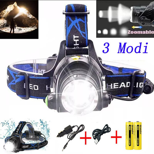 100000lm led stirnlampe super - led,