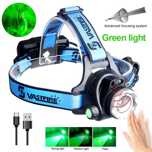 Grün led stirnlampe - grün,