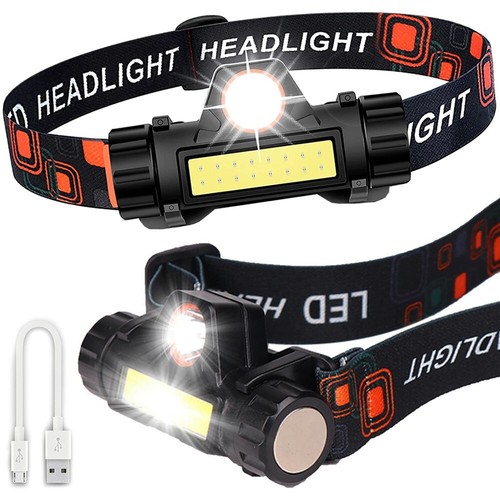 Led stirnlampe super hell - 2x,