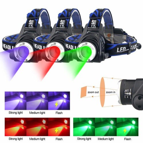 Grün led stirnlampe - grün,