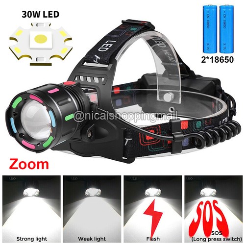 Super hell led stirnlampe - super,