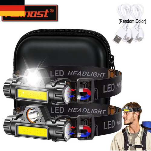 Led stirnlampe super - 2x,