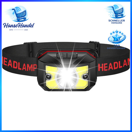 Stirnlampe led wiederaufladbar - stirnlampe,