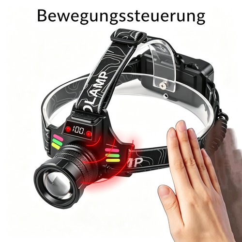 Led stirnlampe usb - led,