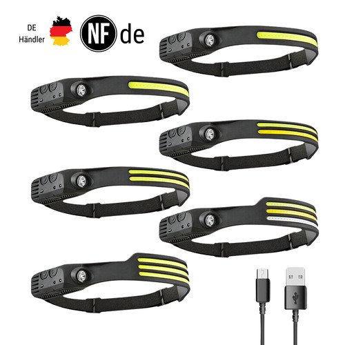 Stirnlampe cob led kopflampe - cob+led,