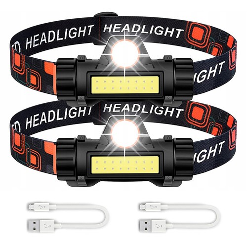 Stirnlampe cob led - 2x,