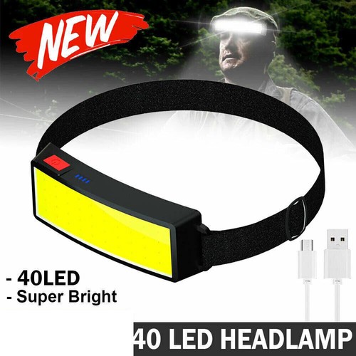 Stirnlampe cob led - 2x, cob+led