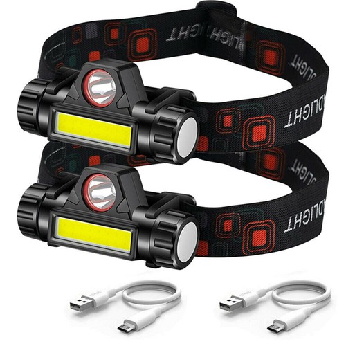 Led stirnlampe super - 2x,