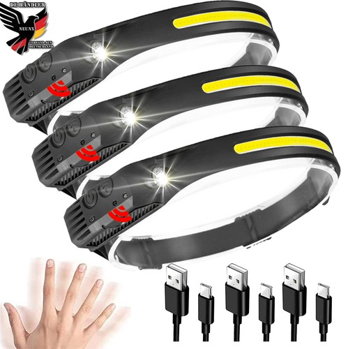 Led stirnlampe cob kopflampe - led,