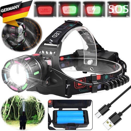 Led stirnlampe super hell usb - led,