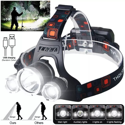 Wiederaufladbar led stirnlampe - wiederaufladbar,