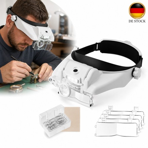 Led stirnlupe kopflupe - led,